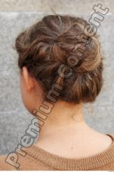 Hair Woman White Chubby